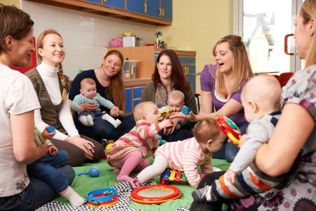 Freizeitangebote für Kleinkinder und Babys mit Behinderungen in Hannover